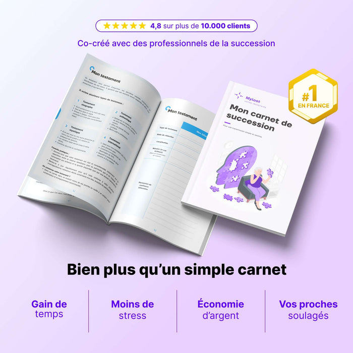 Mon carnet de succession